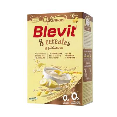BLEVIT OPTIMUM 8 CEREALES + PLÁTANO (250G)