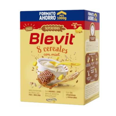 BLEVIT SUPERFIBRA  8 CEREALES Y MIEL (1000G)