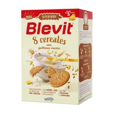 BLEVIT SUPERFIBRA 8 CEREALES Y GALLETA (500g) 