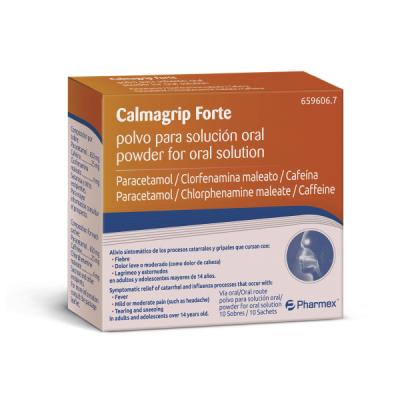 CALMAGRIP FORTE POLVO PARA SOLUCION ORAL (10 sobres)