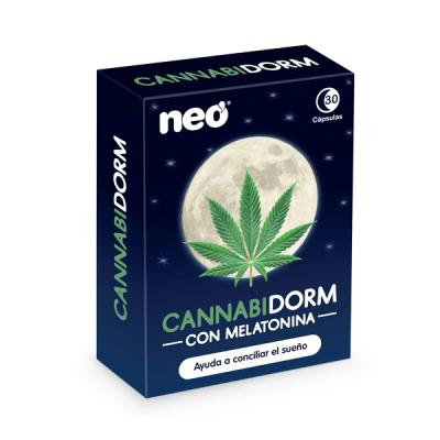 CANNABIDORM NEO con melatonina (30 cápsulas líquidas)