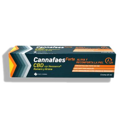 CANNAFAES FORTE CREMA CBD ARNICA Y ROMERO  (60ML)