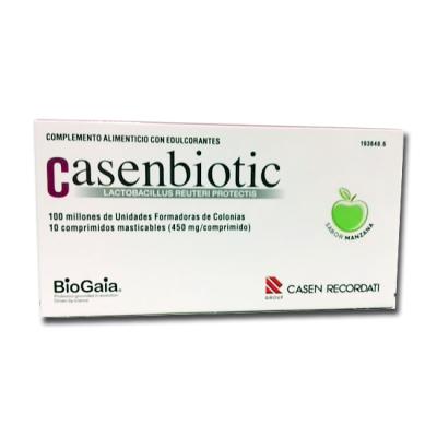 Casenbiotic Masticables sabor MANZANA (10comp. MASTICABLES)  