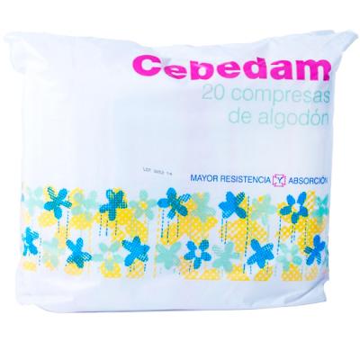 Cebedam Compresas Algodón (20uds)   