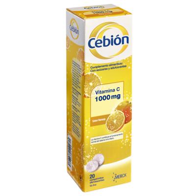 Cebión Vitamina C 1000mg (20 comp. efervescentes)