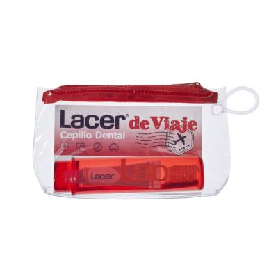 Cepillo Dental Lacer Viaje + Pasta DENTAL MINI TALLA (5ml) 