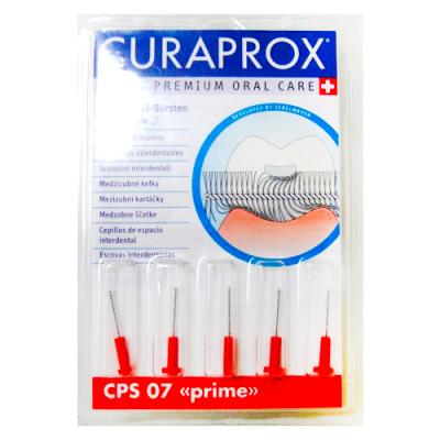 colorante bestia Repegar Comprar CURAPROX Cepillo Interdental CPS Prime 07 (color rojo) a precio  online