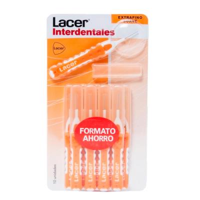 CEPILLO INTERDENTAL EXTRAFINO SUAVE RECTO (10uds)	