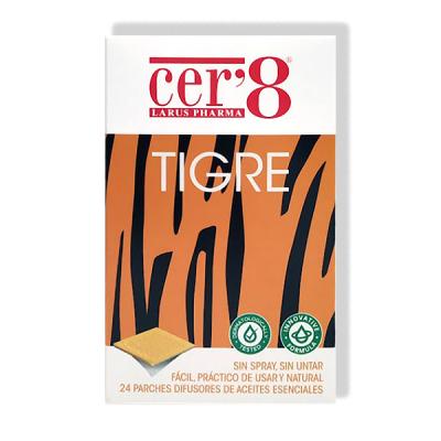 CER 8 PARCHES ANTIMOSQUITOS 100% NATURAL (24 UNIDADES)