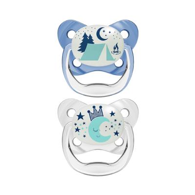 CHUPETE PREVENT NOCTURNO T.3 6-18M  (2 UNIDADES)
