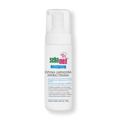 CLEAR FACE LIMPIADOR ESPUMA ANTI-BACTERIANA (150ML)	