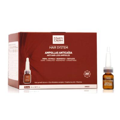 HAIR SYSTEM ANTICAIDA AMPOLLAS UNISEX  (28 ampollas x 3ml) 