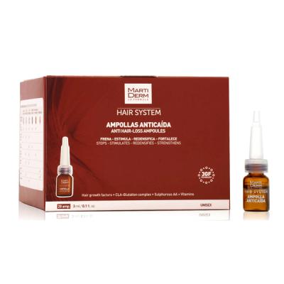 HAIR SYSTEM ANTICAIDA: Ampollas UNISEX (28 ampollas x 3ml) 