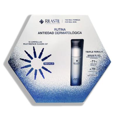 COFRE TRIPLE FERULIC GEL-SERUM (30ML) + AMPOLLAS CUADRI-GF (10 AMPOLLAS)
