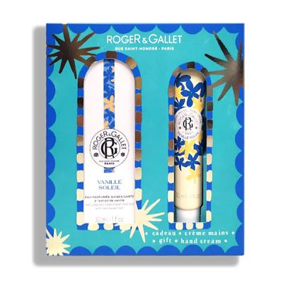 COFRE VANILLE SOLEIL AGUA FRESCA PERFUMADA (30ML) + CREMA DE MANOS VANILLE SOLEIL (30ML) REGALO!