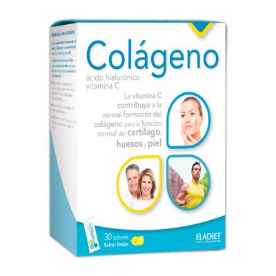 COLÁGENO con ácido hialurónico y Vit.C (30 Sobres)