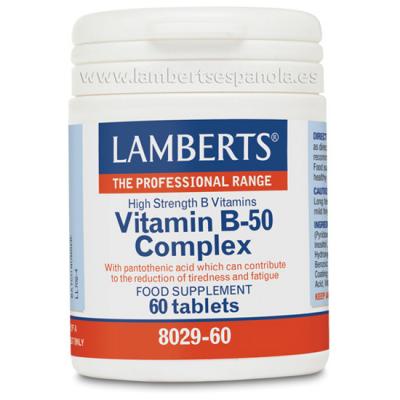 Complejo de Vitamina B-50 (60tabs)