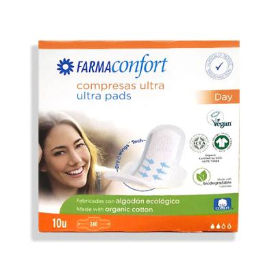 COMPRESAS ULTRA DIA CON ALAS ALGODÓN (10 UNIDADES)	