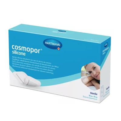 COSMOPOR APÓSITO SILICONA 15CM X 8CM (5 UNIDADES)