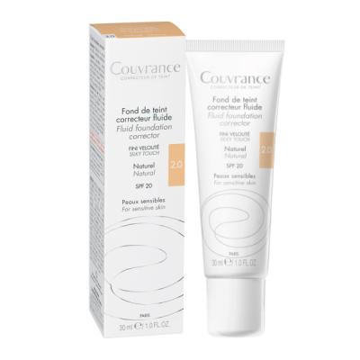 COUVRANCE BASE MAQUILLAJE FLUIDA NATURAL (30ML)