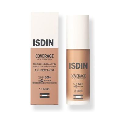 COVERAGE SPF50+BASE DE MAQUILLAJE TONO BRONZE (30G)