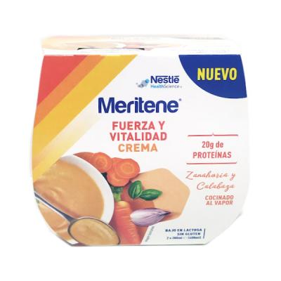 CREMA DE ZANAHORIA Y CALABAZA (2 UNIDADES X 200ML)