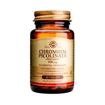 Cromo Picolinato Sin Levadura 100mcg (90comp)