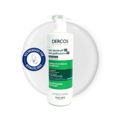 DERCOS ANTICASPA TECHNIQUE DS CHAMPÚ CABELLO NORMAL-GRASO (400ML)	