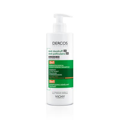 DERCOS CHAMPU ACONDICONADOR ANTICASPA DS 2 EN 1 (380ML)