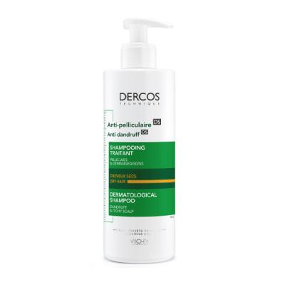 DERCOS CHAMPÚ ANTICASPA CABELLO SECO (390ml)   