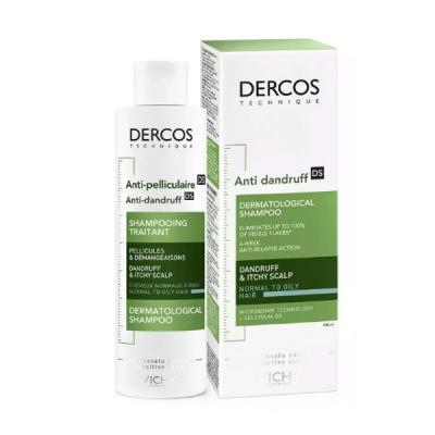 DERCOS CHAMPÚ ANTICASPA CABELLOS NORMAL Y GRASOS (200ML)	