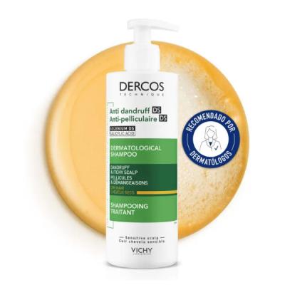 DERCOS CHAMPÚ DS ANTICASPA CABELLO SECO (400ML)   