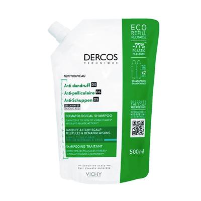 Dercos Ecorefill Anticaspa Cabellos Normal-Graso (500ml)