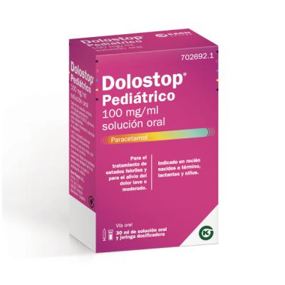 DOLOSTOP PEDIÁTRICO 100MG/ML SOLUCION ORAL (30ml)