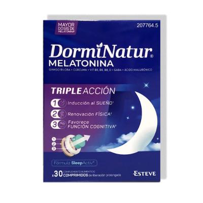 DORMINATUR MELATONINA TRIPLE ACCIÓN (30COMP)	