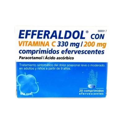 EFFERALDOL VITAMINA C (20 COMPRIMIDOS EFERVESCENTES)