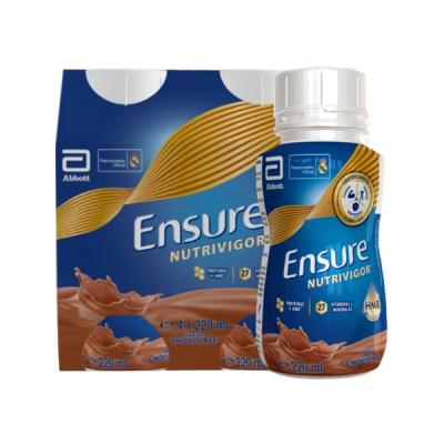 ENSURE NUTRIVIGOR DRINK CHOCOLATE (4UDS x 220ML)