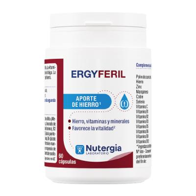 ERGYFERIL APORTE HIERRO (60 CÁPSULAS)
