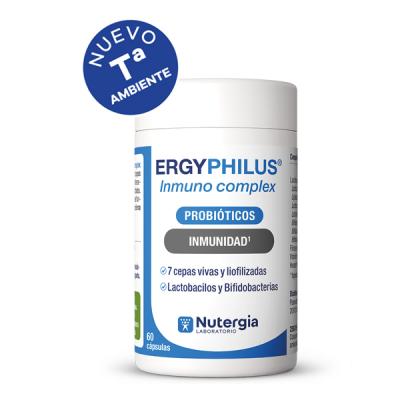 ERGYPHILUS INMUNO COMPLEX PROBIOTICOS  (60 CÁPSULAS)
