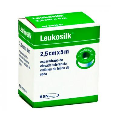 ESPARADRAPO LEUKOSILK 5M X 2,5CM	