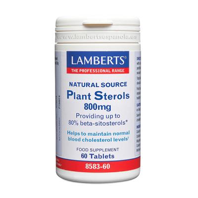 ESTEROLES VEGETALES -PLANT STEROLS 800MG (60 COMPRIMIDOS)