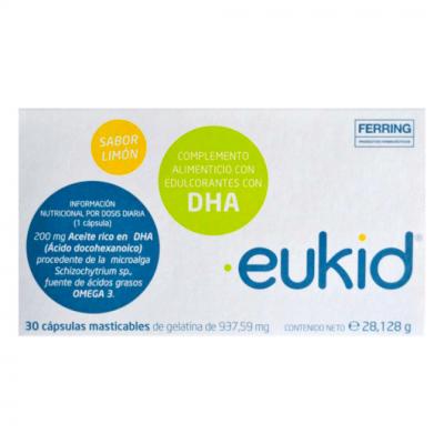 EUKID con DHA Sabor Limón (30caps. Masticables)