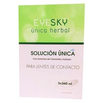 EyeSky Herbal Solución Unica (360ml x  2UNIDADES)   