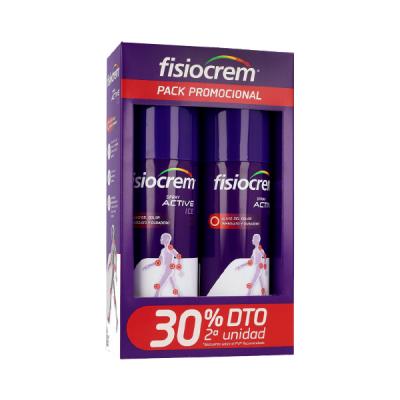 FISIOCREM SPRAY ACTIVE ICE DUPLO (150ml x 2 unidades) 