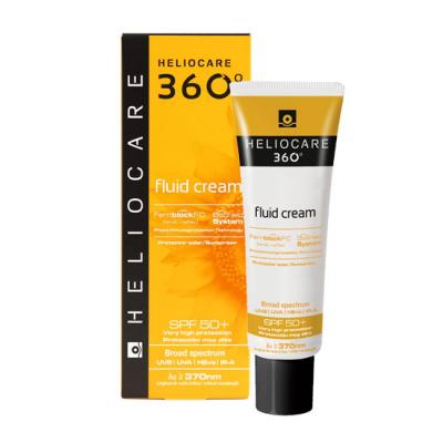 Флюид heliocare 360. Heliocare 360 Fluid Cream. Крем Heliocare 360 SPF 50. Heliocare logo. Пудра Heliocare отзывы.