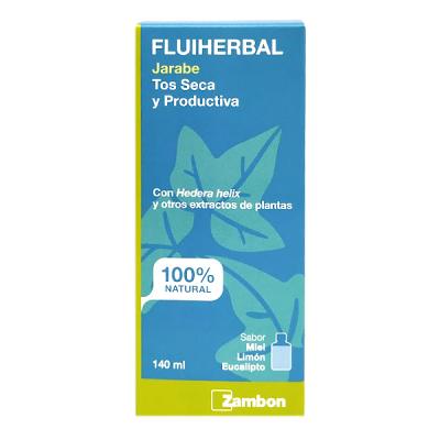FLUIHERBAL TOS SECA Y PRODUCTIVA SABOR LIMÓN (140ML)