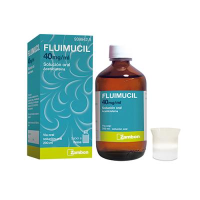 FLUIMUCIL 40mg/ml SOLUCION ORAL (200ml)