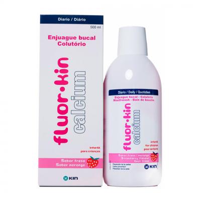 FLUOR KIN CALCIO Enjuague Bucal NIÑOS (500ml)			