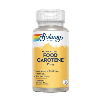 Food Carotene 500MCG (30 perlas)