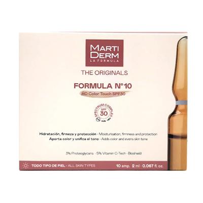 FORMULA Nº 10HD COLOR TOUCH SPF30 (10 AMPOLLAS X 2ML)	